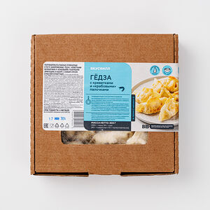 Гедза с креветками и крабовыми палочками, 400г