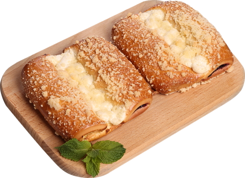 

Сдоба Лента Fresh Сладкое трио с творогом и черной смородиной 1 шт 130 г