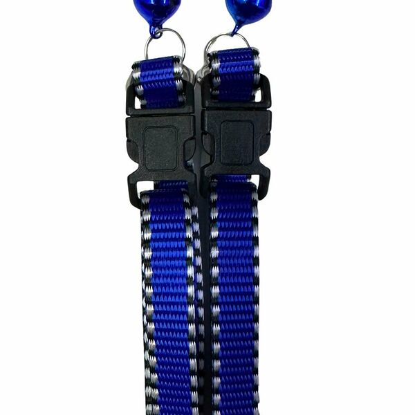 Ошейник color синий