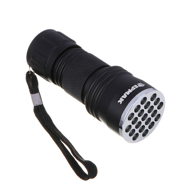 Ермак фонарик металлический, 21 led, 3хaaa, 9,2х3,6см, алюминий
