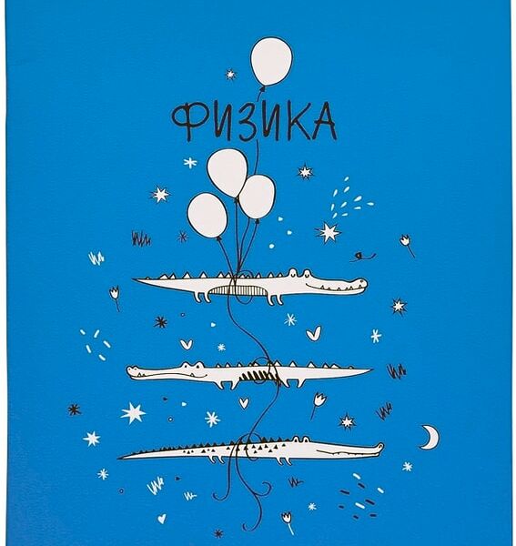 Тетрадь общая Be Smart Feed us Физика 165*203мм клетка 48л