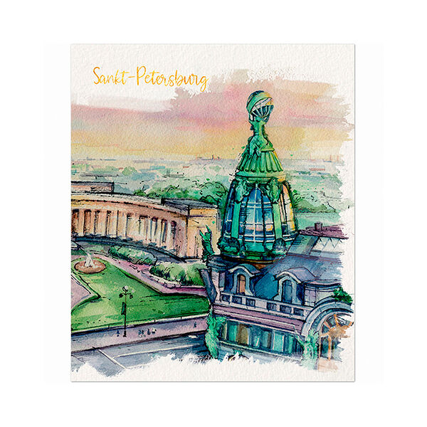 Тетрадь 96л на скрепке Питер 3260