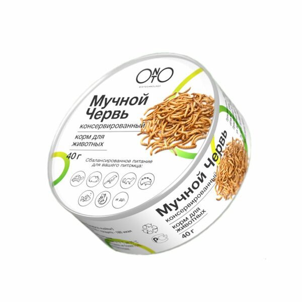 Мучной червь ONTO консервированный