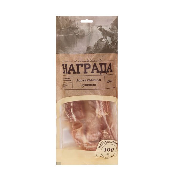Лакомство для собак Аорта говяжья