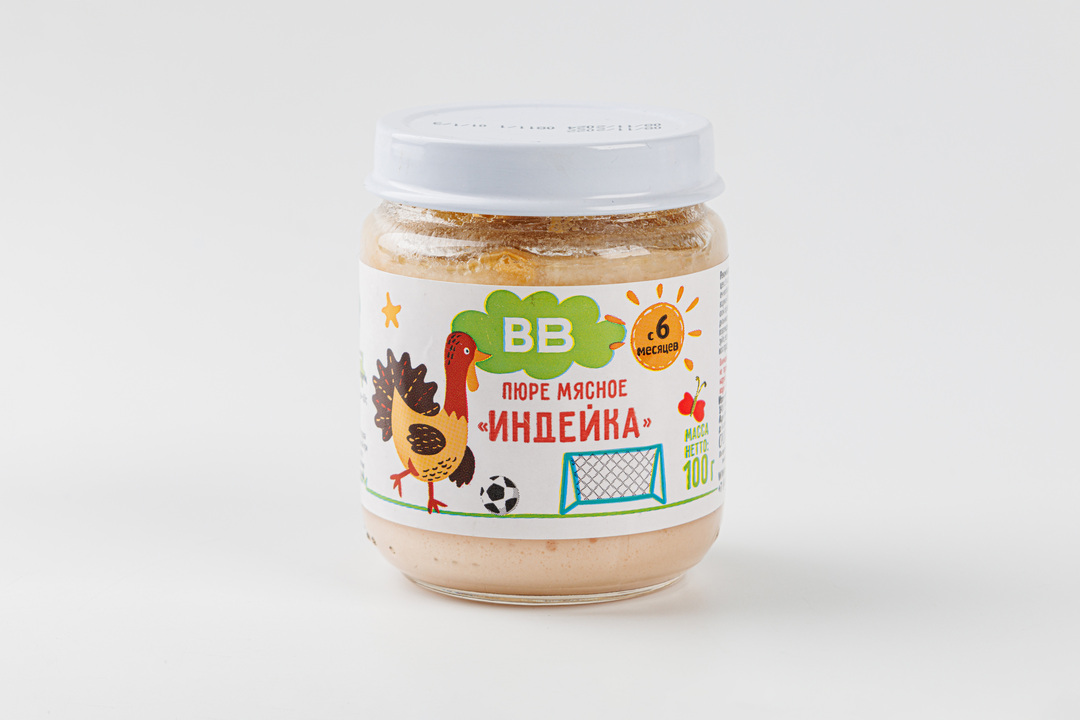 

Пюре мясное Индейка