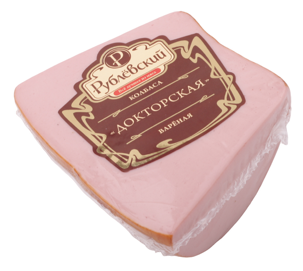 Колбаса вареная Рублевский Докторская, в синюге