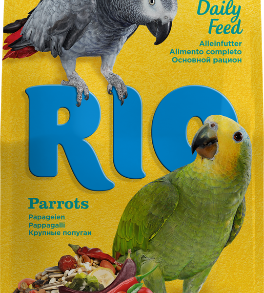 Корм для крупных попугаев Rio основной, 1 кг