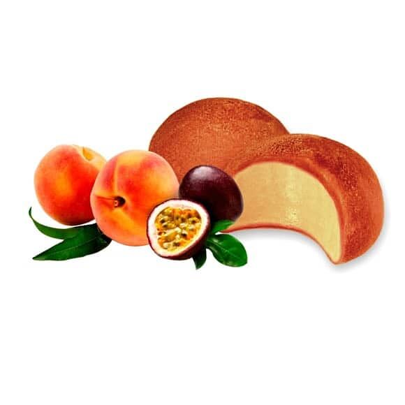 Мороженое моджи в рисовой глазури Персик-Маракуйя 300г Бзмж