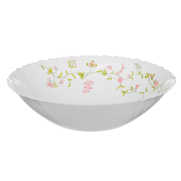 Millimi клавель салатник опаловое стекло 24 см