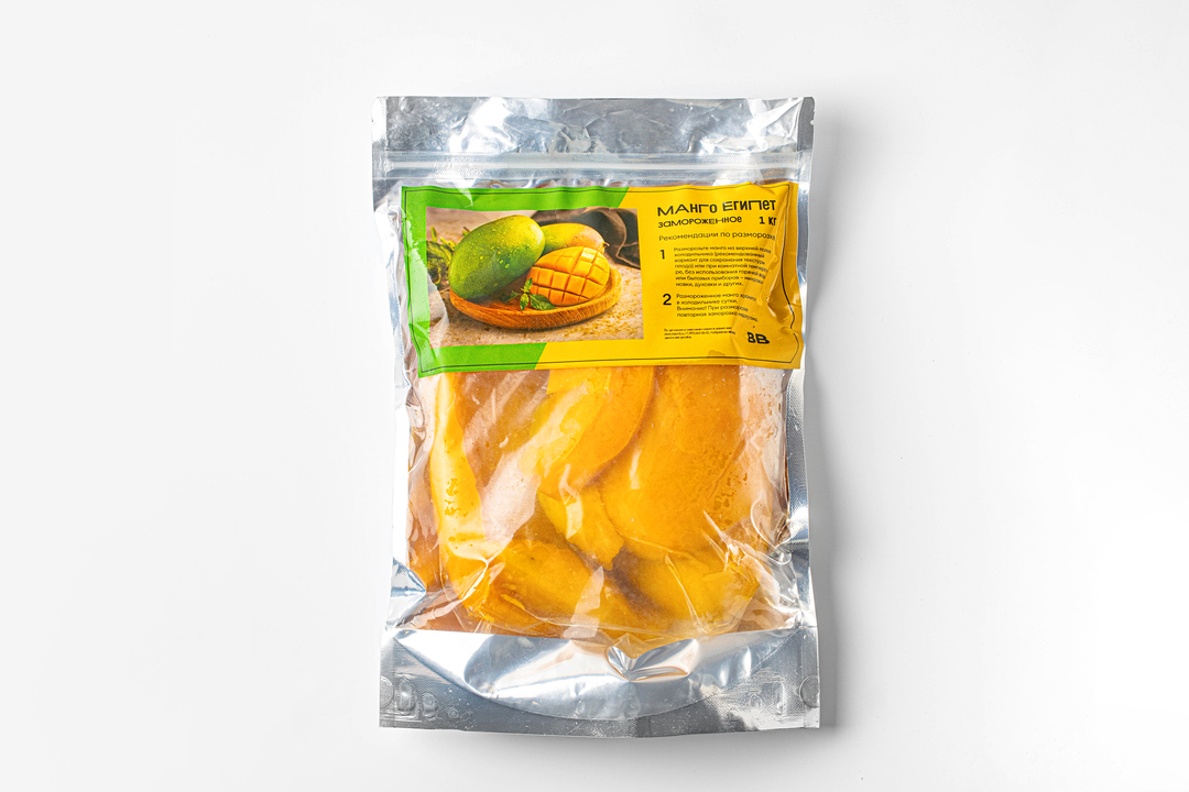 

Манго Египет замороженное, Продукт замороженный