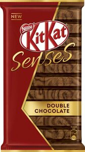 Шоколад KitKat Senses Double Chocolate молочный и темный с хрустящей вафлей в Магнит со скидкой –18%