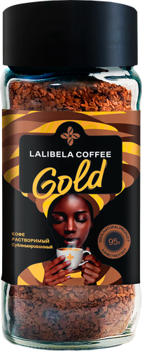 

Кофе растворимый Lalibela Coffee Gold сублимированный 95 г