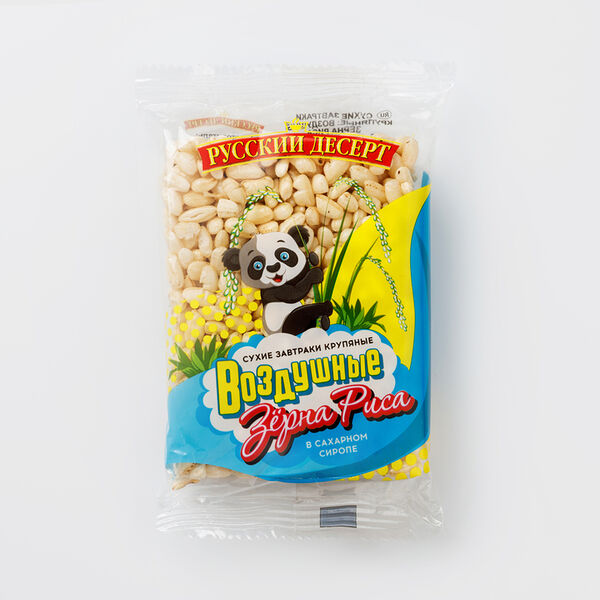 Воздушные зерна риса Русский Десерт в сахарном сиропе, 30г