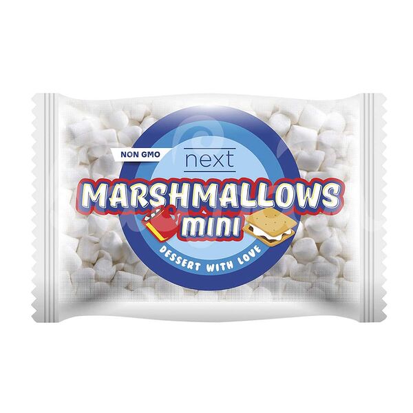 Зефир жевательный Сладкий Снег Next Marshmallows Mini 200гр Ваниль