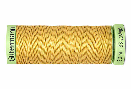 744506 Нить Top Stitch для отстрочки, 30м, 100% п/э Gutermann(415 желтая охра)