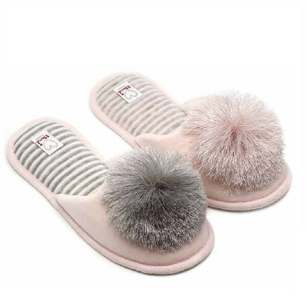 Тапочки домашние женские Lucky land Нежность, размер 39, з/н, текстиль, цвет в ассортименте