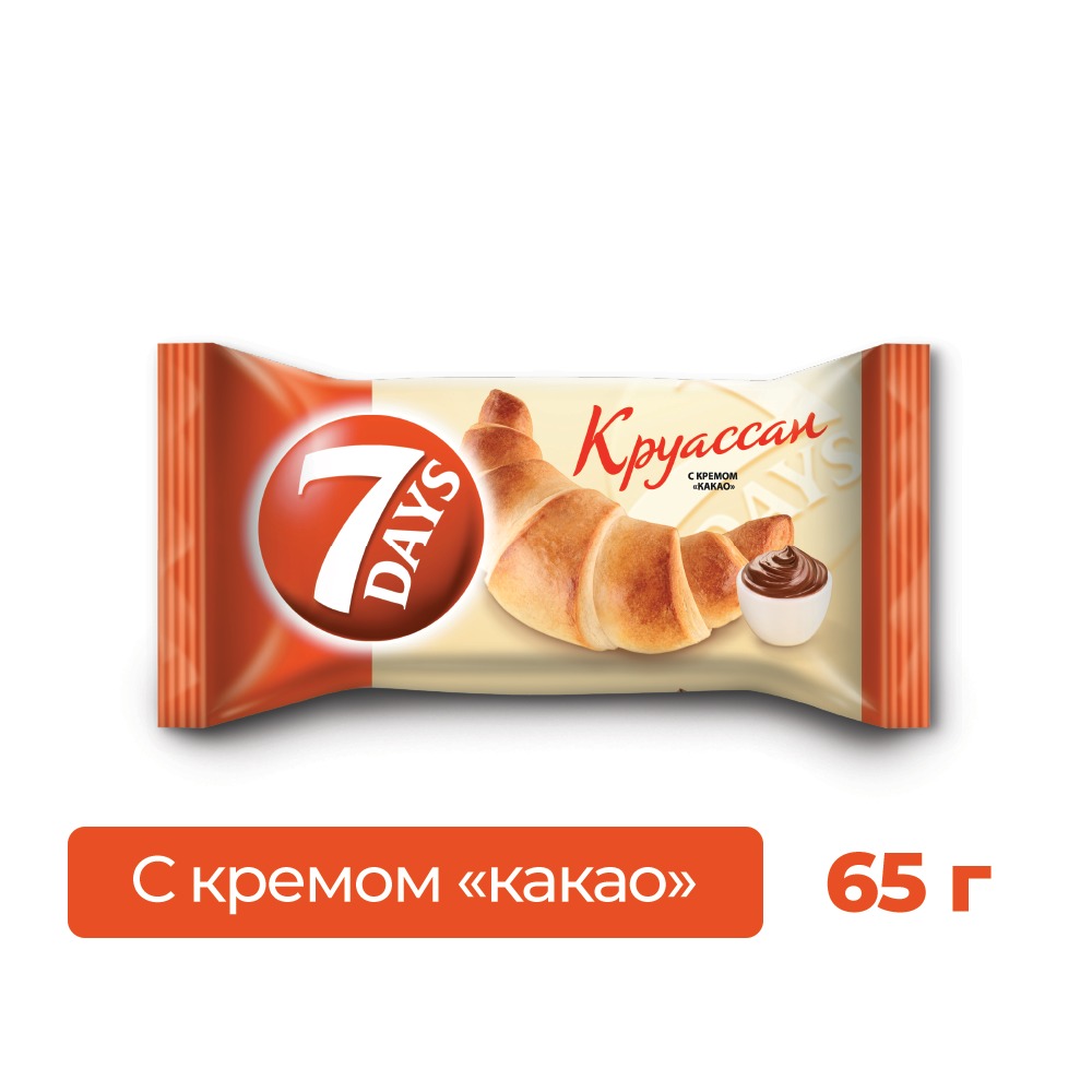 

Круассан 7 Days с кремом какао 65 г
