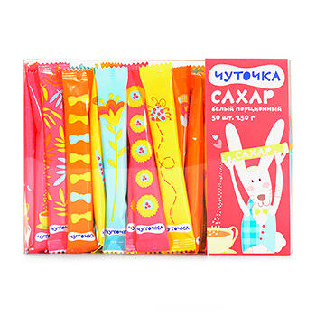 Сахар Чуточка порционный в стиках по 5 г