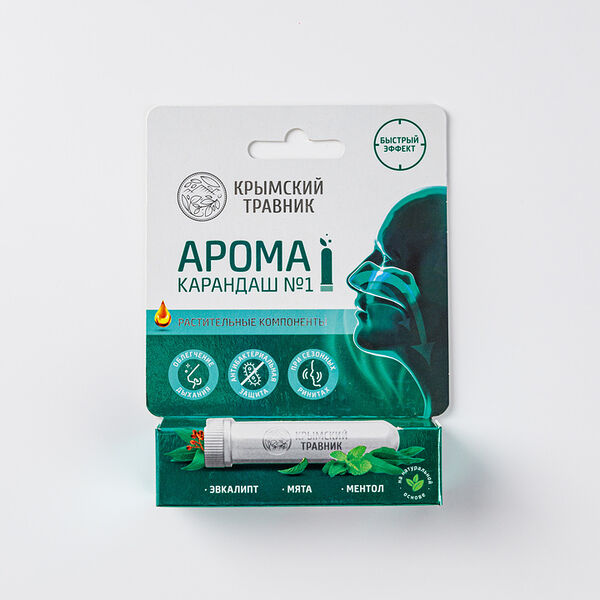 Арома-карандаш №1 Эвкалиптол, Крымский травник