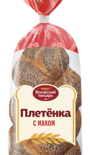 Плетенка Волжский пекарь с маком 300 г