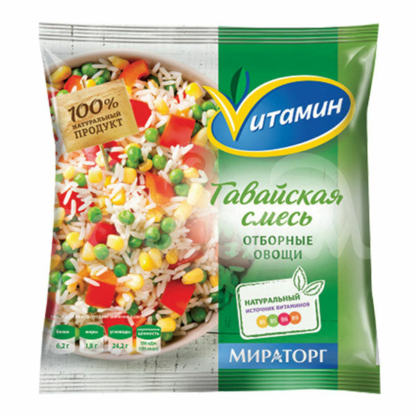 Смесь Гавайская Мираторг 400гр зам