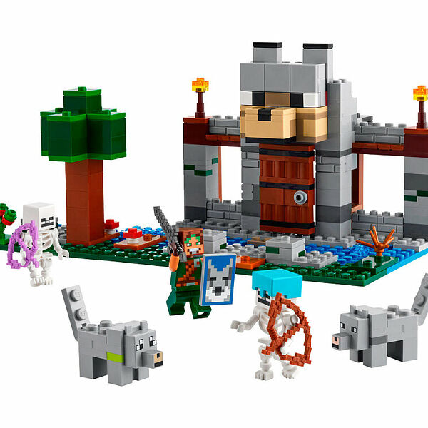 Конструктор LEGO Minecraft 21261 Конструктор Волчья крепость