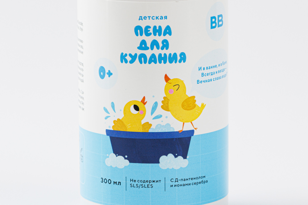 

Пена для купания детская 0+ 300 мл
