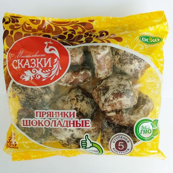 Пряники Оско Шоколадные, 360г