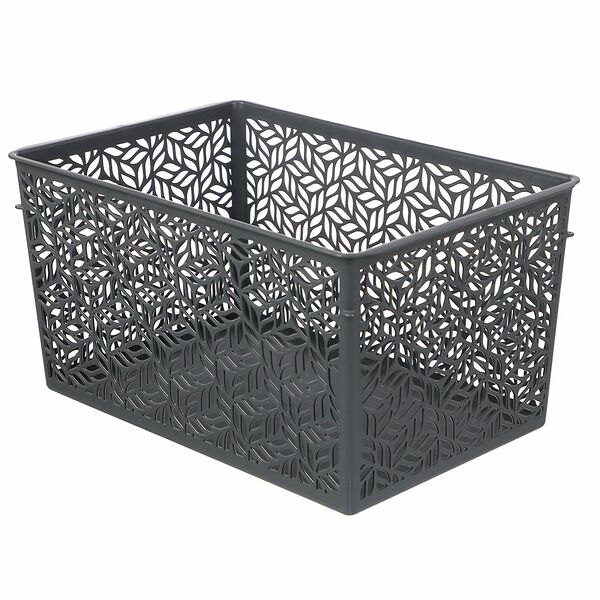 Корзина для хранения Idiland Linden 6.7 л, 29×19×15, серый, Арт. 221313435/01