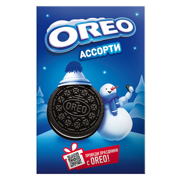 Набор печенья Oreo ассорти новогодний 190 г