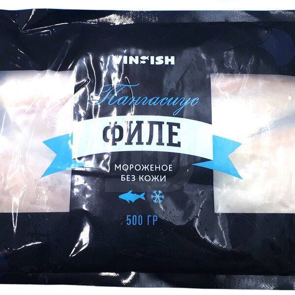 Пангасиус мороженый Vinfish филе без кожи и без головы 500 г