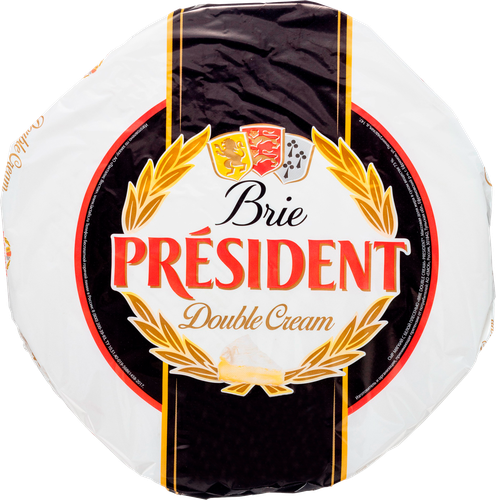 

Сыр мягкий President Brie Double Cream с белой плесенью 73% вес