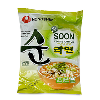 

Лапша быстрого приготовления Nongshim Сун вегги овощная 112 г