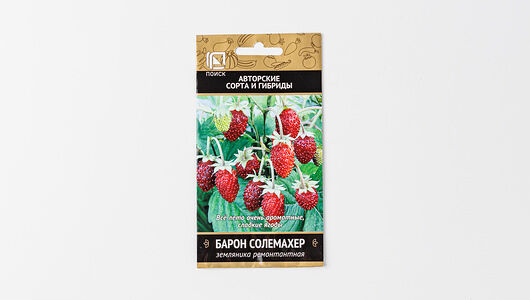 Семена Поиск Земляника Барон Салемах 100 шт 3 г