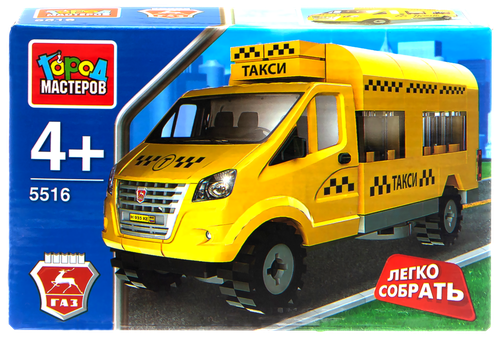 

Конструктор ГОРОД МАСТЕРОВ Легко cобрать Газель, в ассортименте