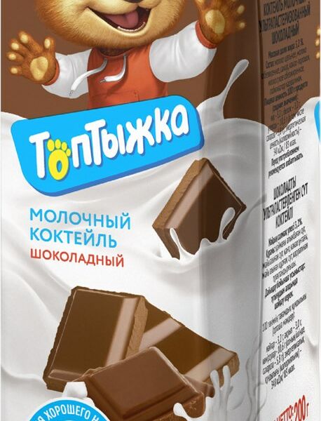 Коктейль молочный Топтыжка шоколадный 3.2%