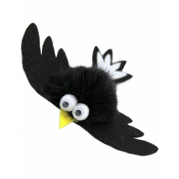 GoSi Игрушка для кошек Ласточка Виктория из натуральной норки 7 см