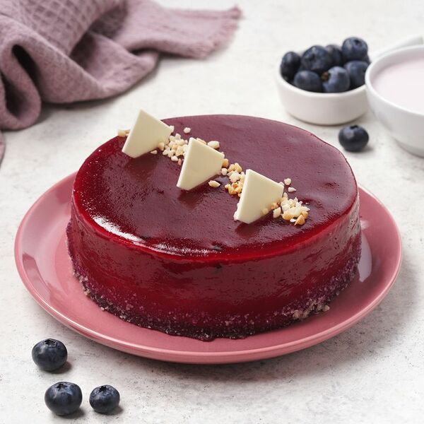 Торт Leberge Премиум Йогуртово-Черничный, 580г