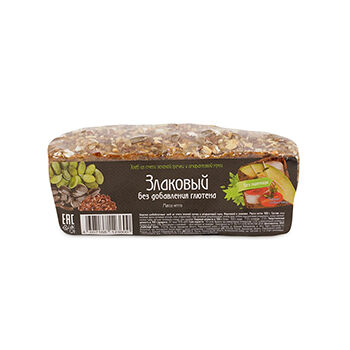 Хлеб злаковый из смеси зеленой гречки и амарантовой муки ТМ Рижский Хлеб