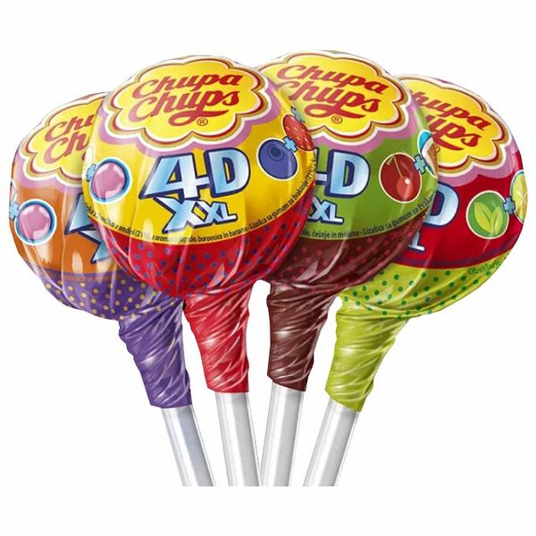 Карамель Chupa Chups XXL 4D 29г, 1 шт, в ассортименте