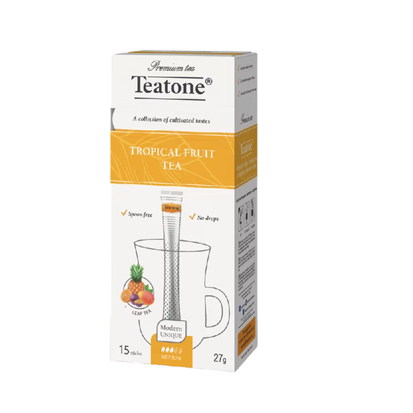 Чай Teatone чёрный с ароматом тропических фруктов, 15х1.8 г