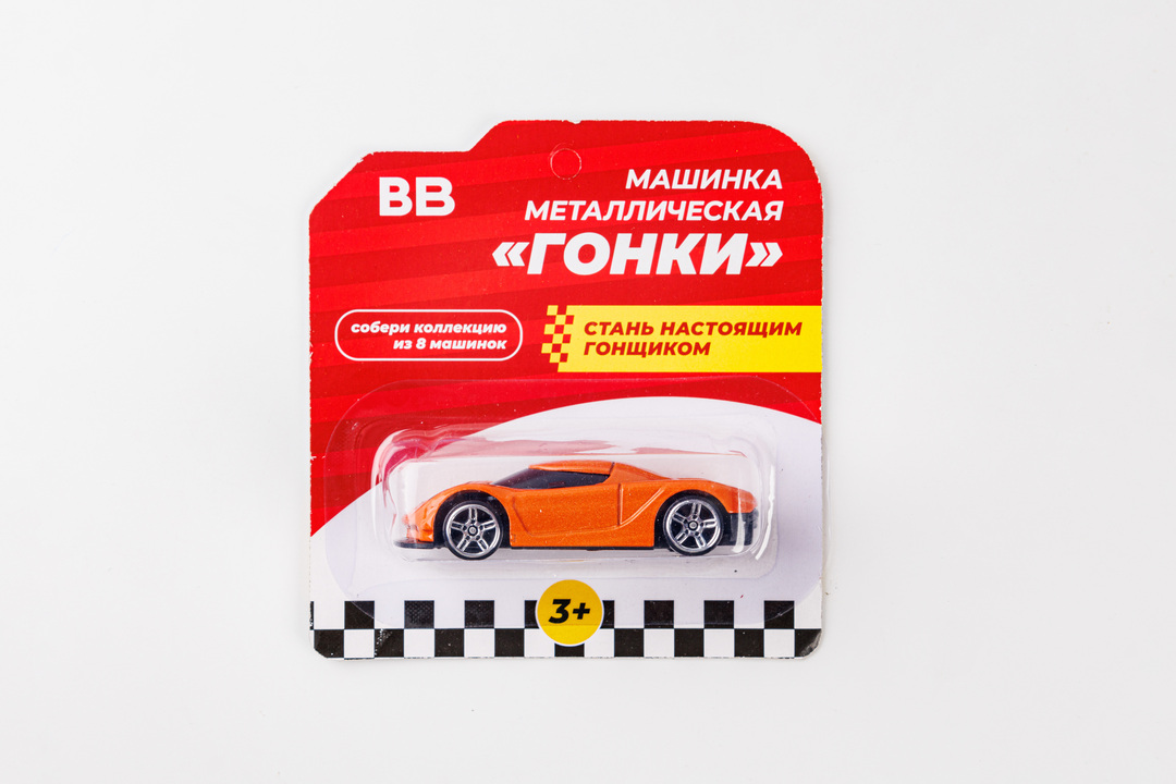 

Машинка металлическая "Гонки", 1 шт в ассортименте