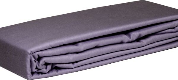 Простыня PiCassa на резинке сатин графит 140*200см