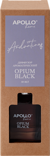 

Диффузор ароматический Apollo Andantino Opium black 50 мл арт. D-ANO-50