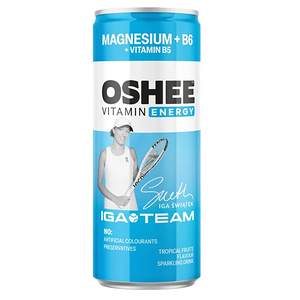 Напиток газированный Oshee Vitamin Energy Magnesium+B6 мультифрукт, 250 мл