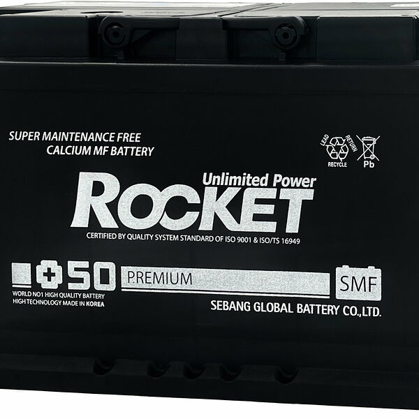 Аккумулятор ROCKET SMF 100L L5 100 Ач 830 А обратная полярность