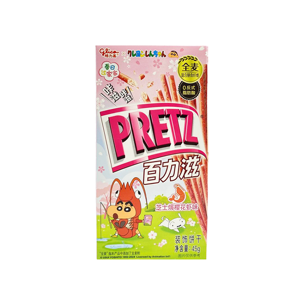 Печенье-палочки PRETZ со вкусом креветок и сыра, 45 г