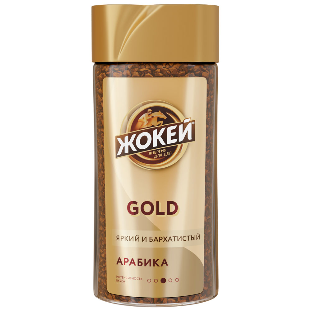 

Кофе растворимый Жокей Gold 95 г