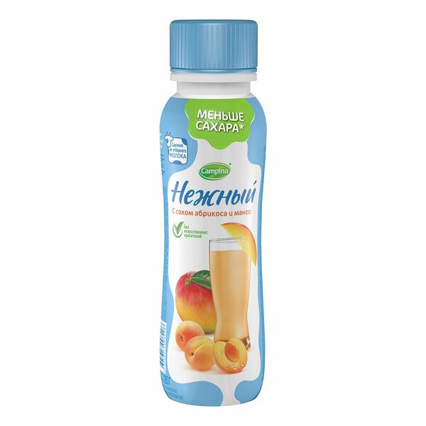 Йогурт легкий ТМ Fruttis (Фруттис) абрикос-манго 0,1%