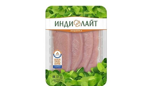 Шницель из индейки Индилайт охлажденный 400 г